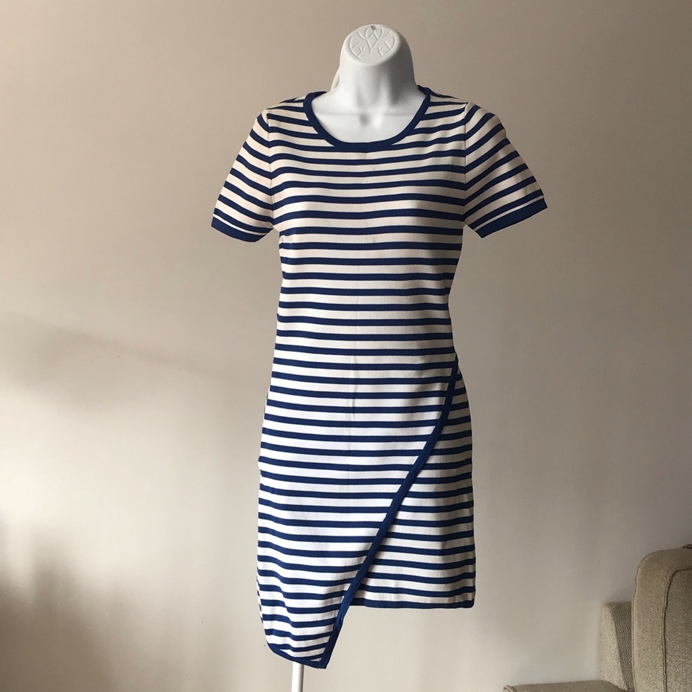 Strip Dress. Size S